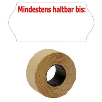 Preisetiketten 26 x 12mm "Zu verkaufen bis"