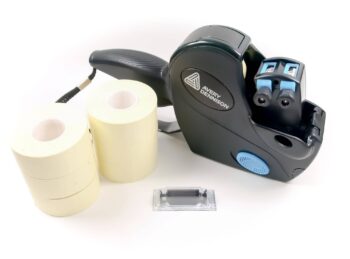 Starterset Preisauszeichner CAS 2/18 inkl. Etiketten und Farbrolle