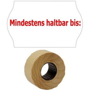 Preisetiketten Contact 26x16mm weiss (1 Karton ) Mindestens haltbar bis: