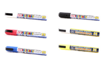 Marker-Set 6er – 4× Posterman wasserfest und 2× Kreidemarker abwischbar, 5 mm